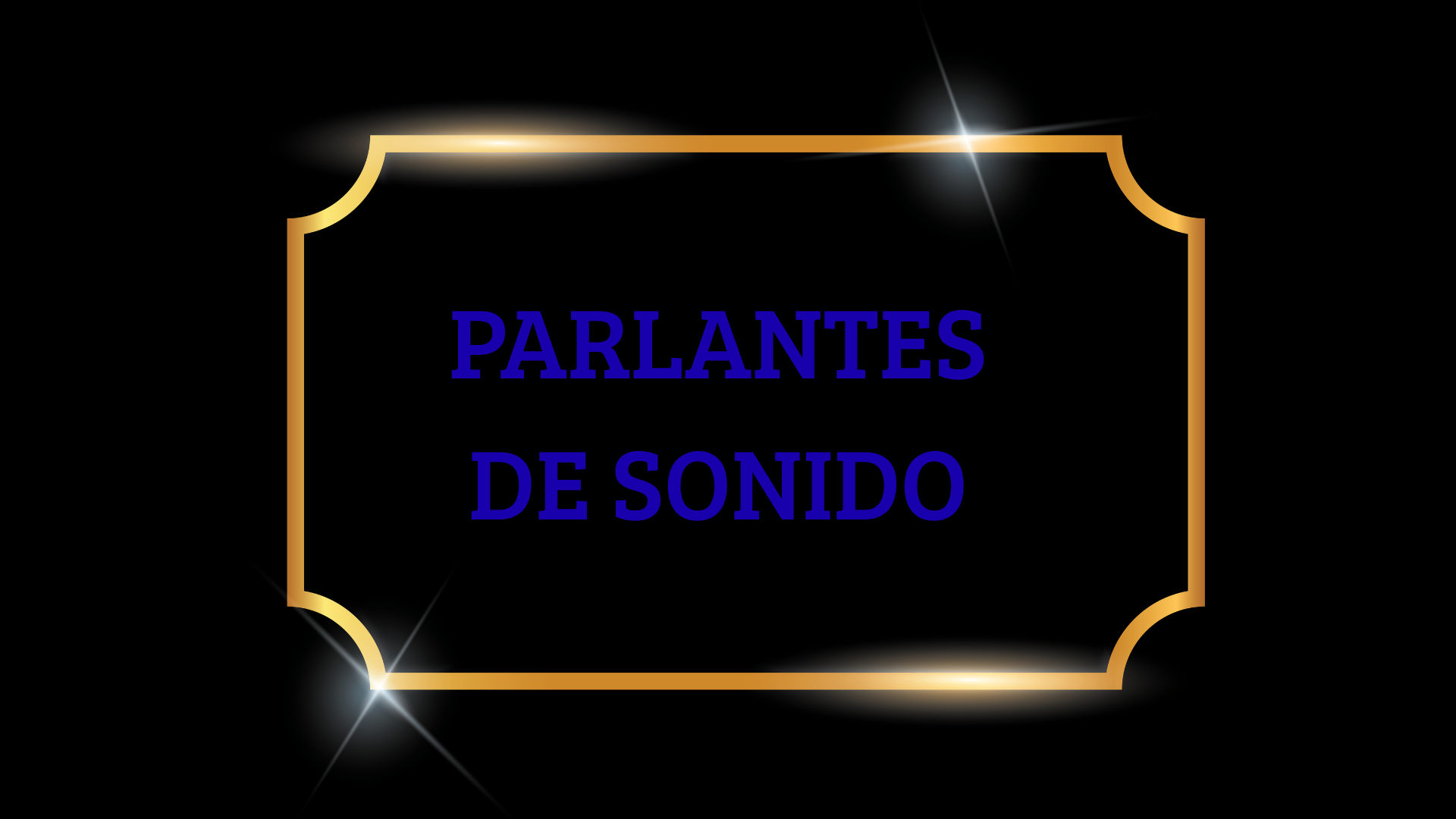 PARLANTES DE SONIDO