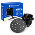 Ducha Regadera Slim Boccherini 110v Negra