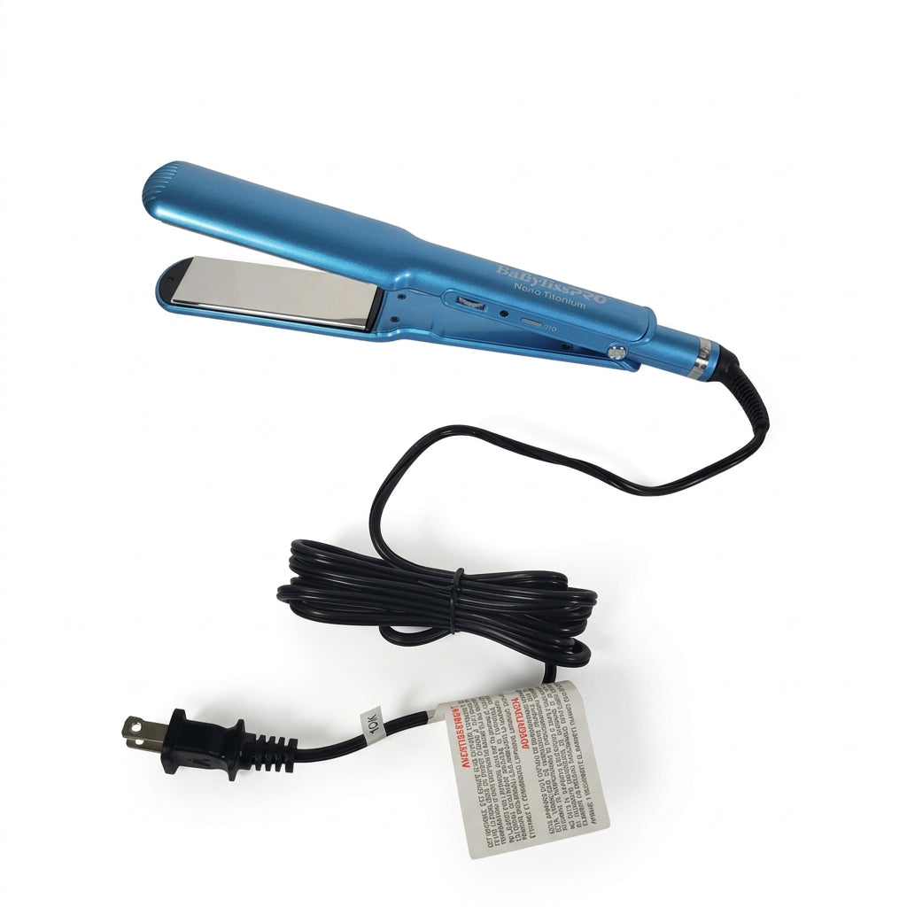 Plancha BaBylissPRO 9559 Nano Titanium De 1½ Pulgadas Con Perilla Placa ancha