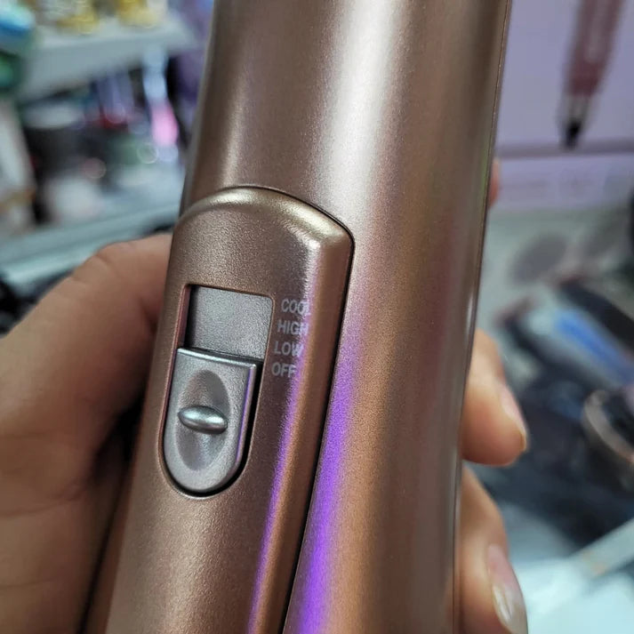 Combo Baby Liss Rosa Gold - Plancha Digital Mediana + Cepillo Secador