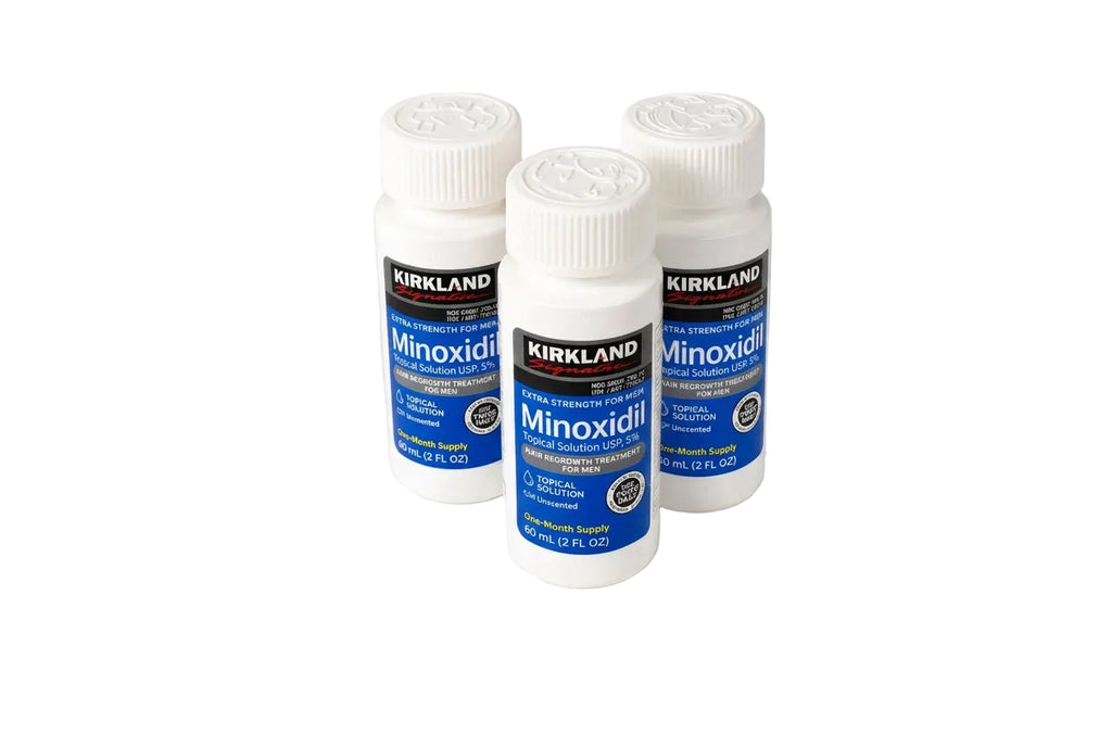 Minoxidil Kirkland Signature 5% x 3 Frascos De 60 ml