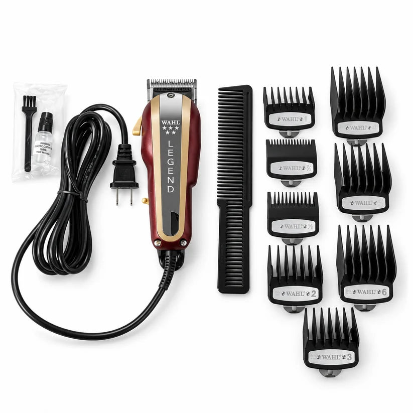 Máquina De Motilar Profesional Wahl Legend V9000 Con Guías