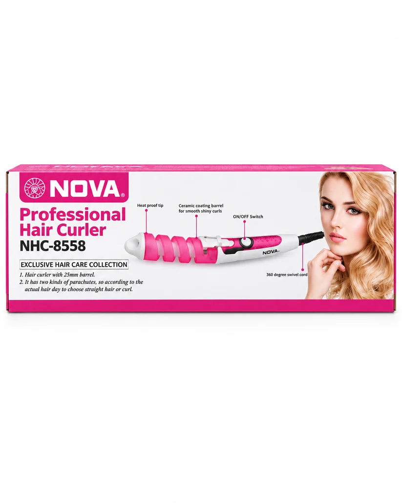 Rizador De Cabello En Espiral Nova NHC-8558