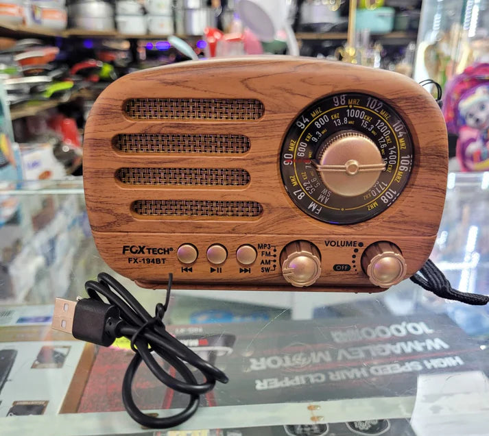 Radio Am/fm Fox Tech 194bt