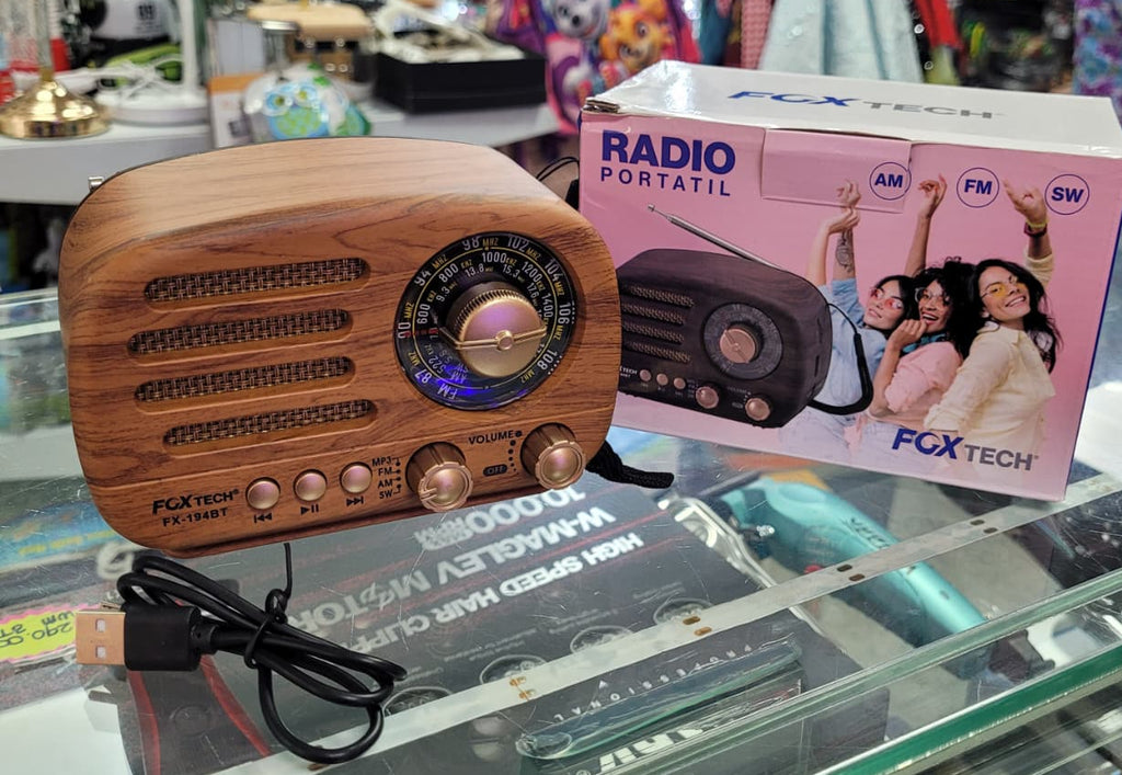 Radio Am/fm Fox Tech 194bt