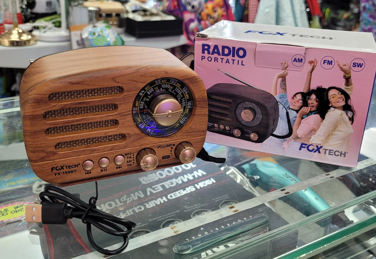 Radio Am/fm Fox Tech 194bt