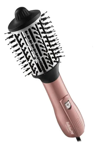 Combo Baby Liss Rosa Gold - Plancha Digital Mediana + Cepillo Secador