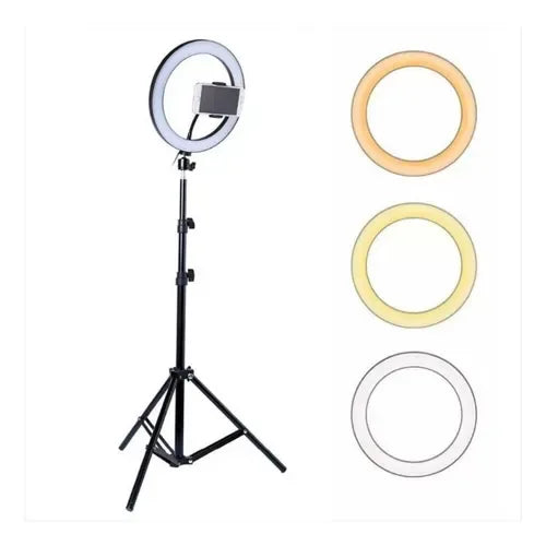 Aro Luz 26 Cms Con Trípode