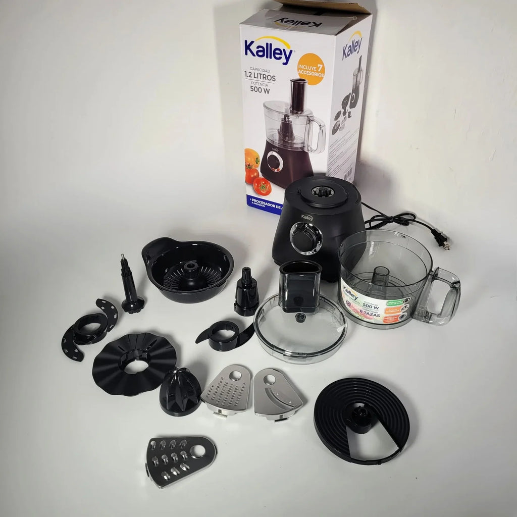 Procesador De Alimentos Kalley 1.2 Litros
