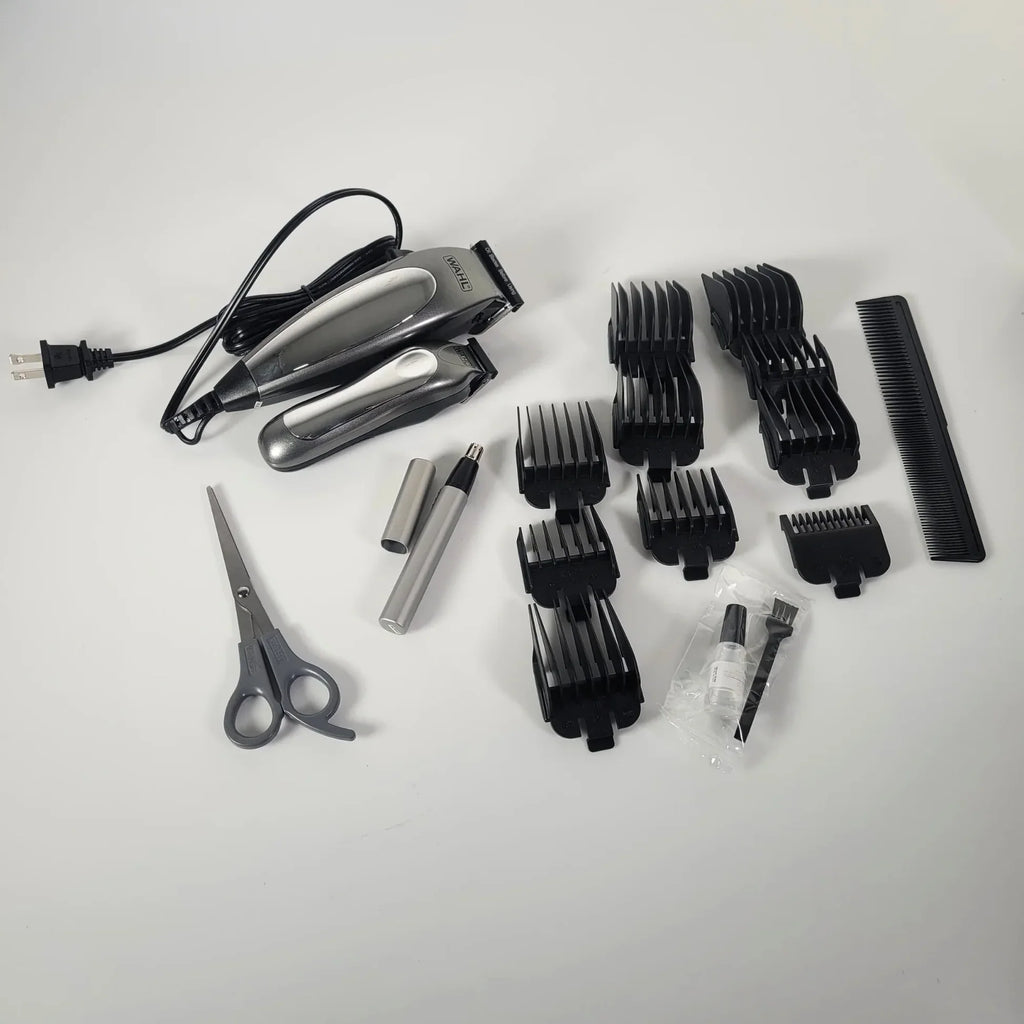 Maquina De Motilar Combo Wahl Deluxe 21 Piezas