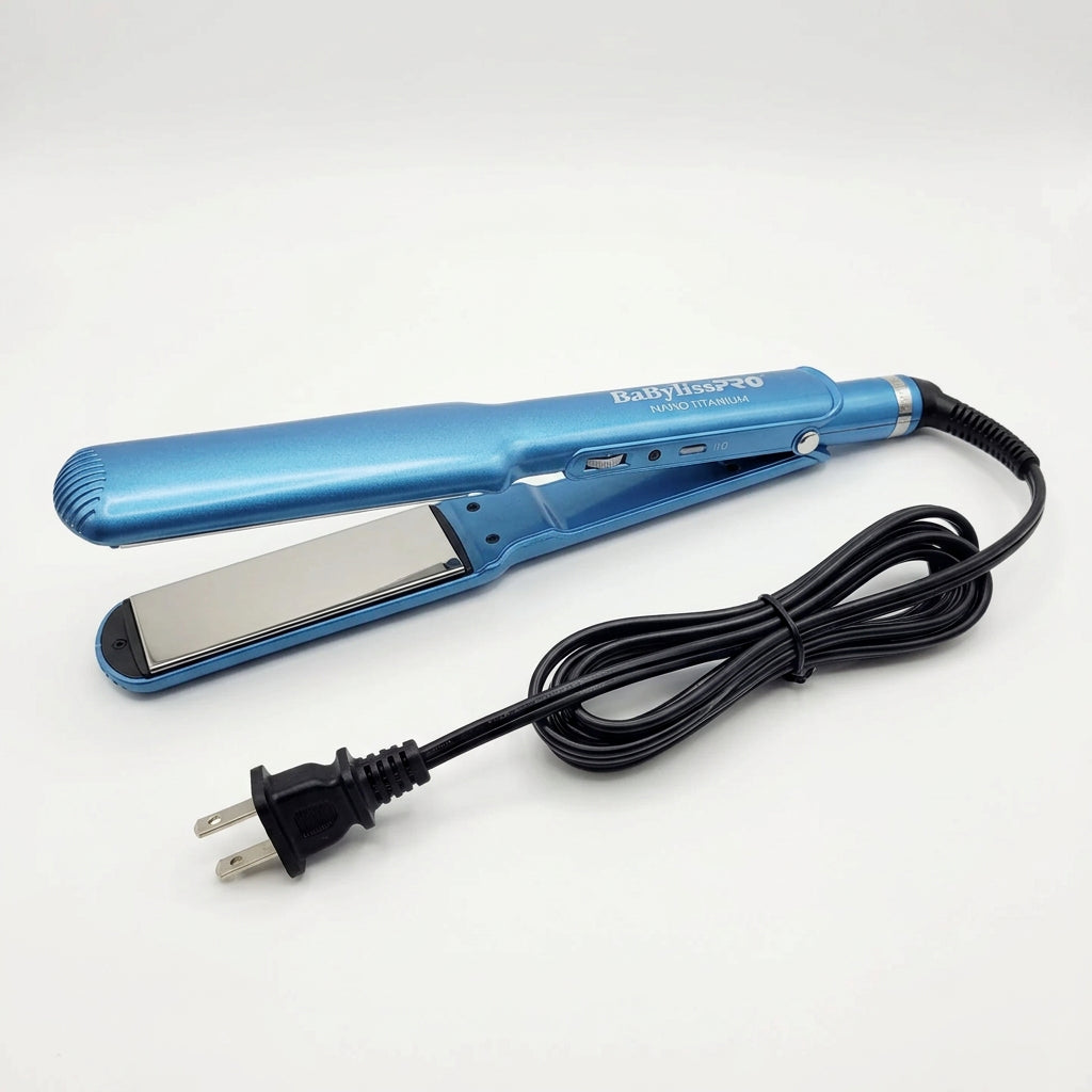 Plancha BaBylissPRO 9559 Nano Titanium De 1½ Pulgadas Con Perilla Placa ancha