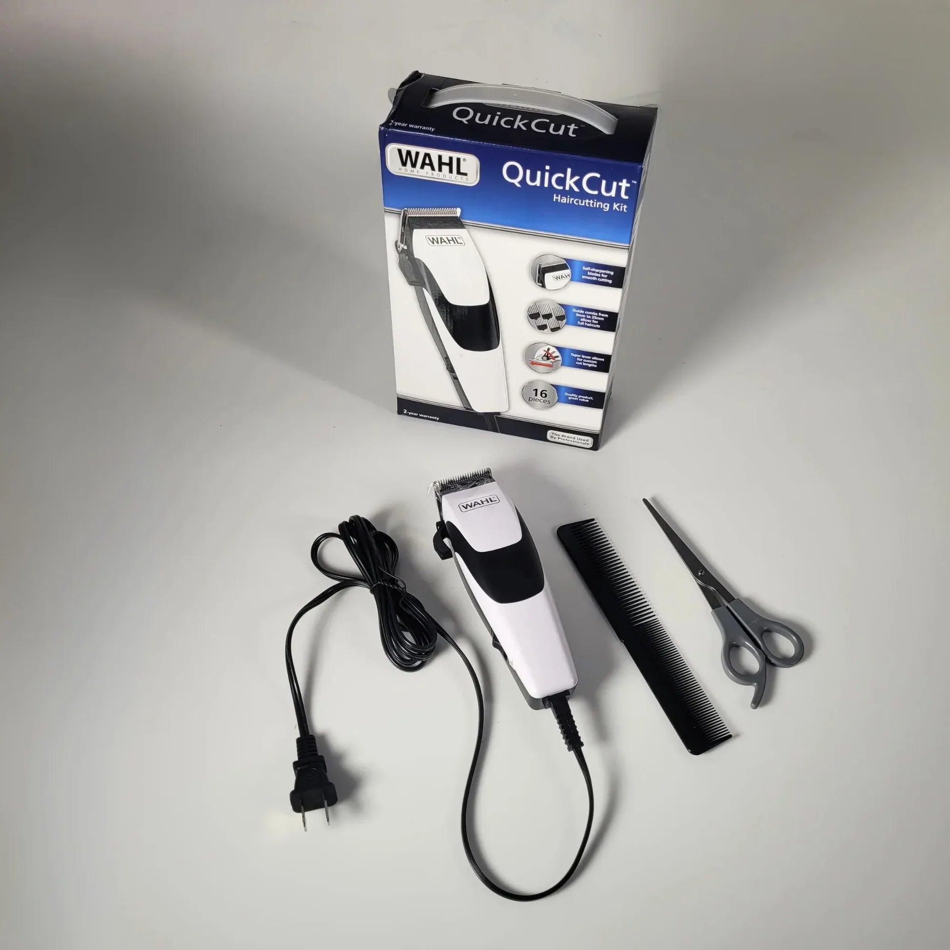 Maquina De Motilar Wahl Quickcut- 16 Piezas