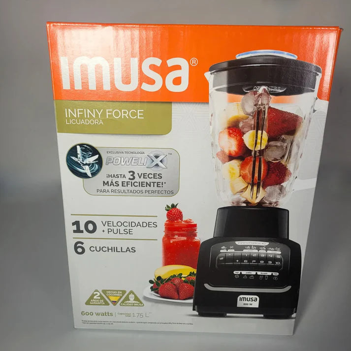 Licuadora Imusa Infiny Force 10 Velocidades