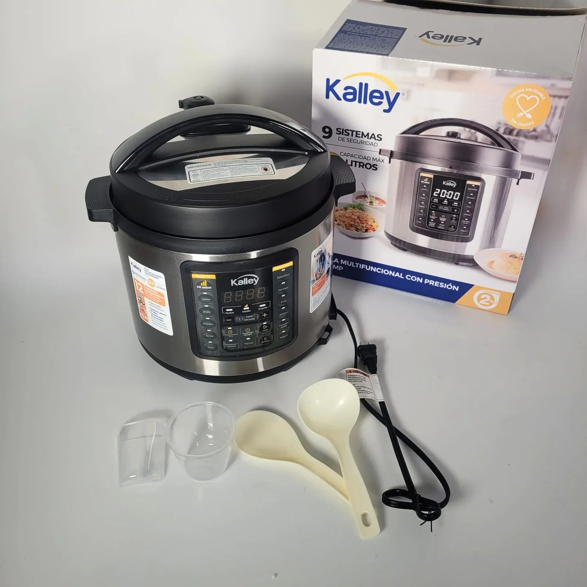 Olla Multifuncional Kalley 5.5 Litros