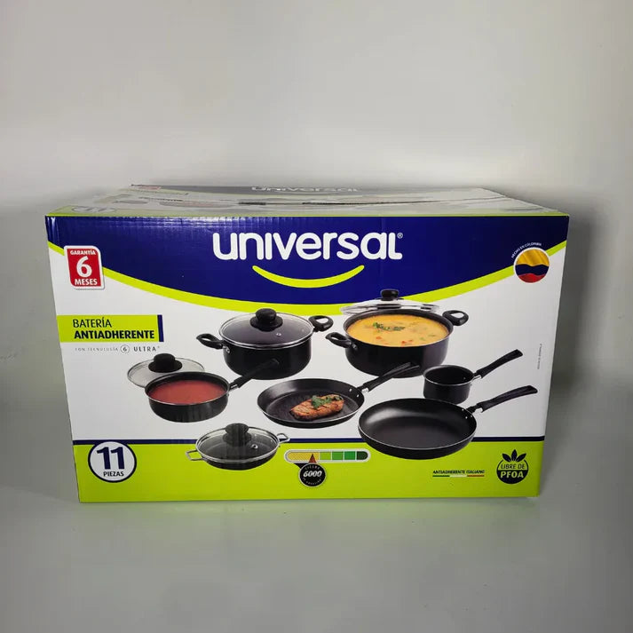Juego De Ollas Universal 11 Piezas