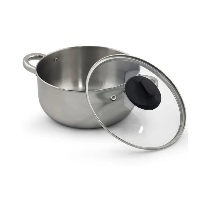 Juego De Ollas Dkasa Premium En Acero Inoxidable De 6 Piezas