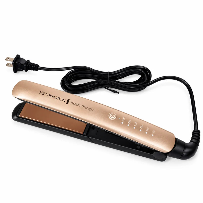 Plancha Remington S8599 Keratin Therapy Con Keratina Y Aceite De Argán