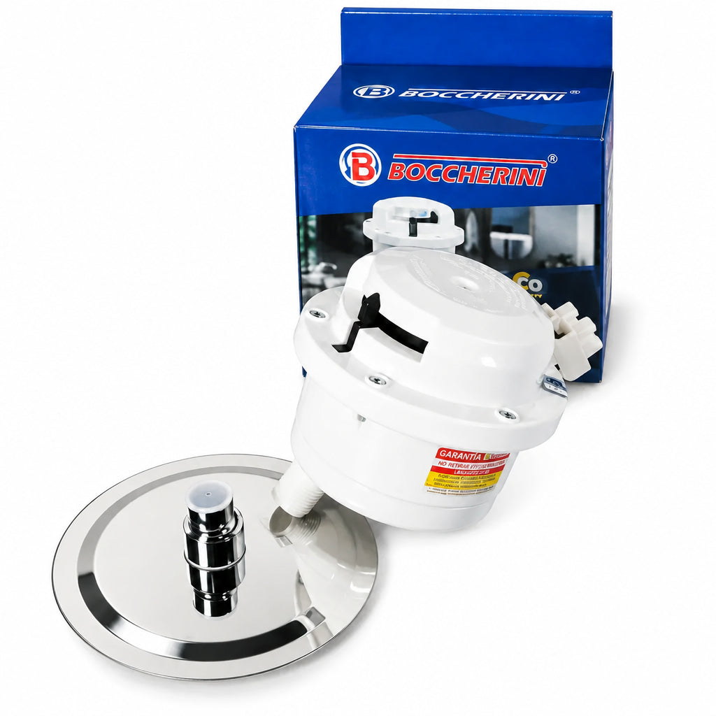 Ducha Eléctrica Boccherini 110 V Blanca Con Regadera