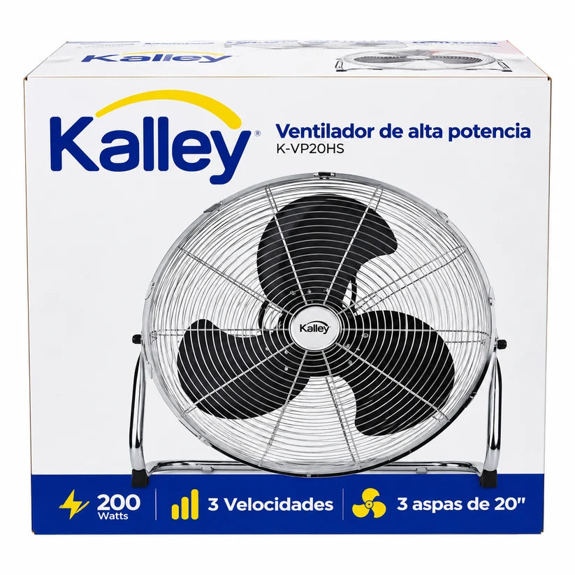 Ventilador Industrial Kalley K-VP20HS De 20 Pulgadas 200 W