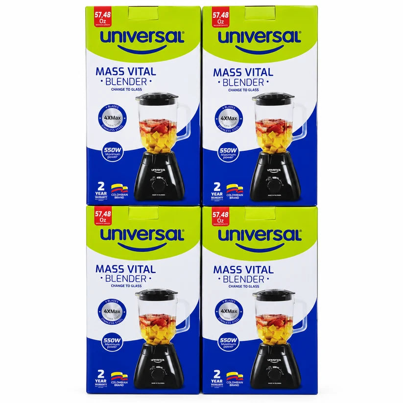Licuadora Universal Mass Vital Plus L50880 De 1.5 L Y 650 W
