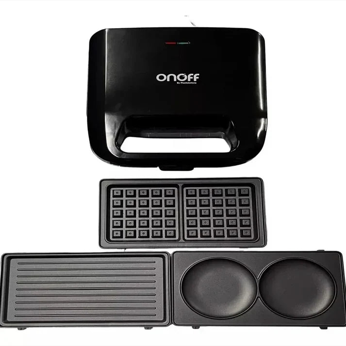 Sanduchera 3 En 1 Onoff